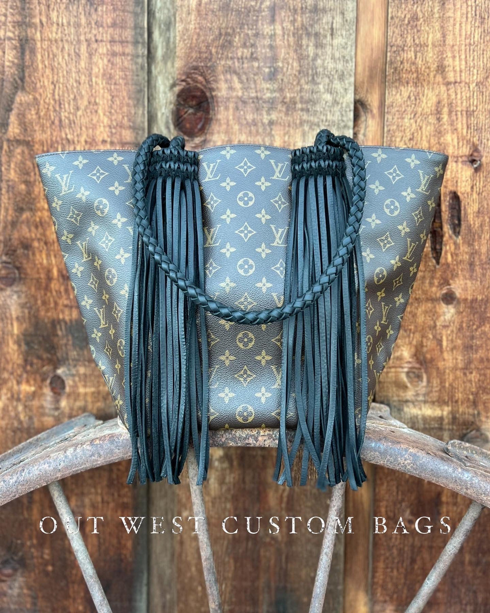 Out West Neverfull GM Revamped Extended Straps Leather Fringe