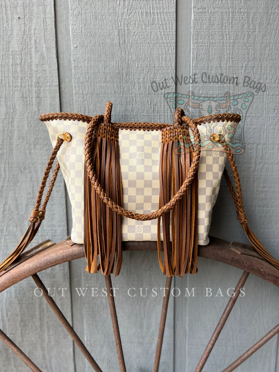 Vuitton Neverfull Louis Vuitton Fringe Handbags Out West Damier
