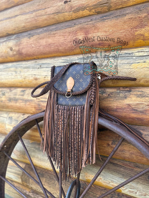 Out West St Cloud GM Custom Braided Leather and Fringe