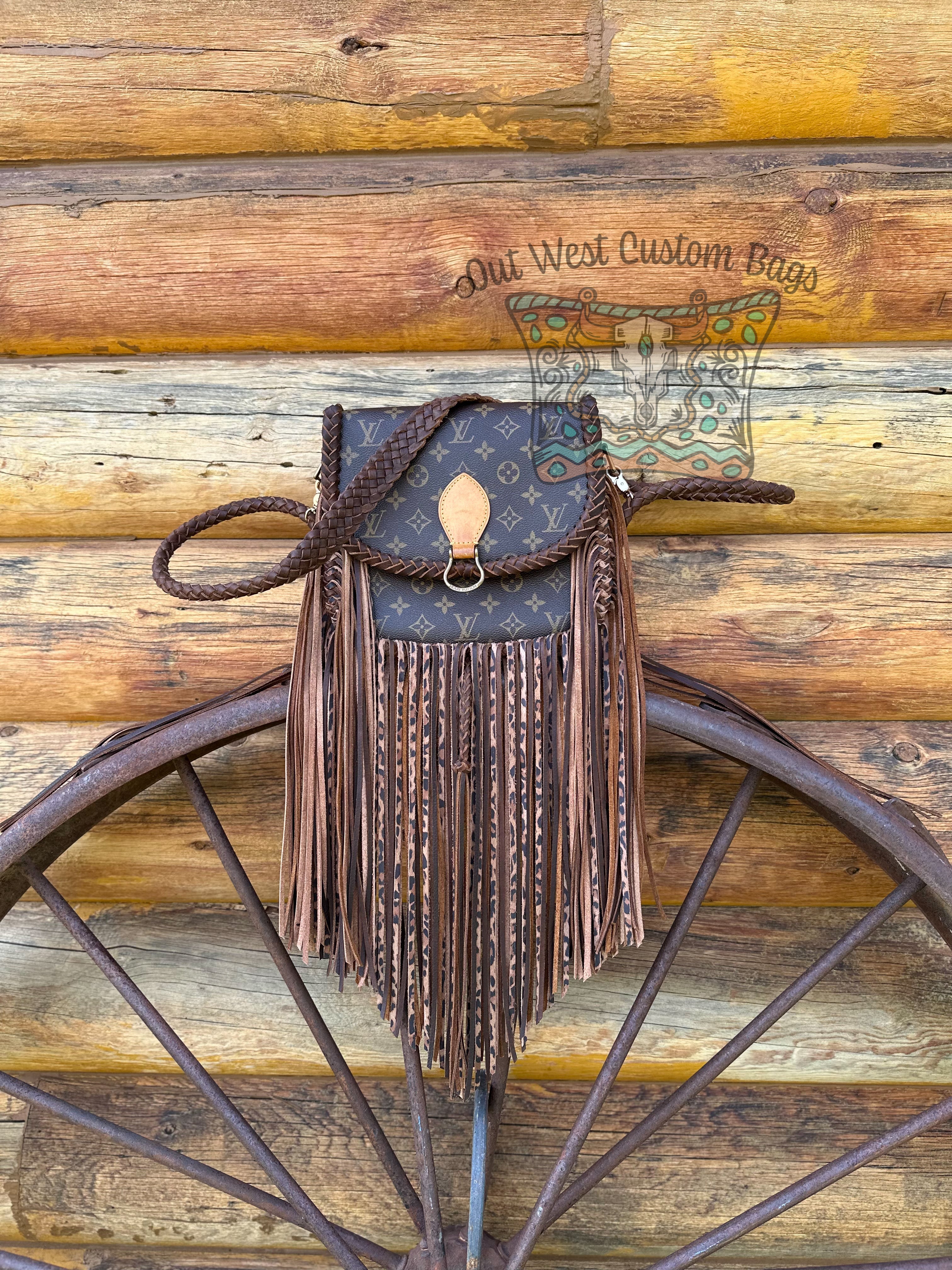 Out West St Cloud GM Custom Braided Leather and Fringe