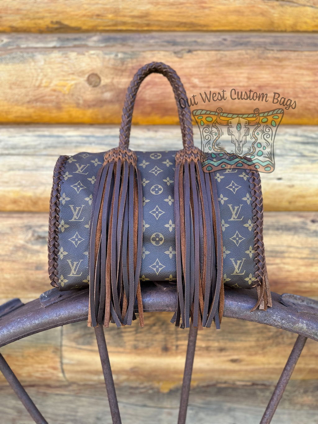 Out West Speedy 30 Revamped with Leather Braiding and Fringe