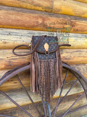 Out West St Cloud GM Custom Braided Leather and Fringe