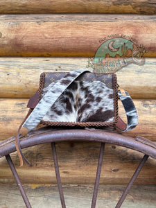 Out West Cartouchiere GM and Cowhide Leather Crossbody