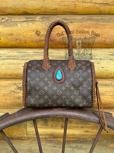 Out West Speedy 30 Fringeless Turquoise Concho Revamp