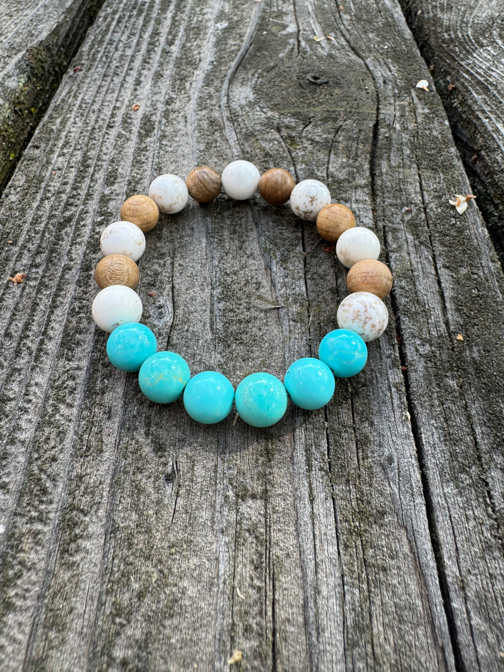 Out West Turquoise Beaded Bracelet