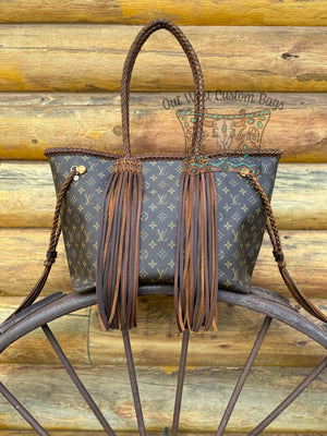 Out West Neverfull GM Revamped Extended Straps Leather Fringe