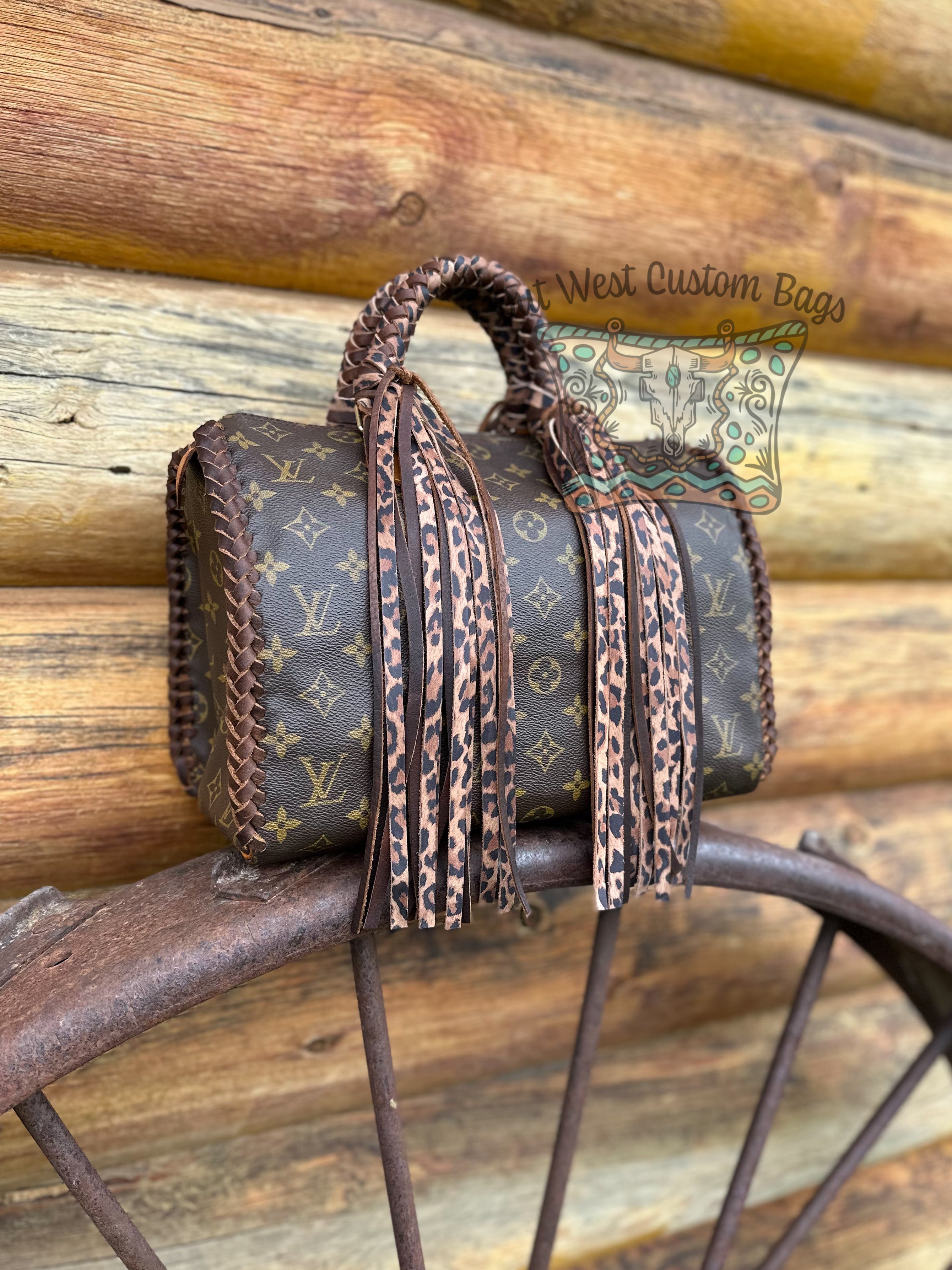 Louis Vuitton, Bags, Louis Vuitton Speedy 3 W Gorgeous Plaited Leather Braided  Handles Fringe