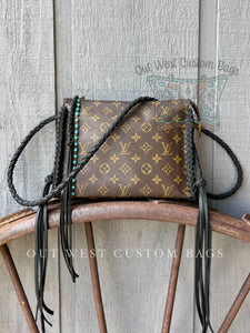 Louis Vuitton Braided Leather Shoulder Bag Strap