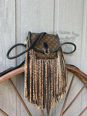 Out West St Cloud GM Custom Braided Leather and Fringe